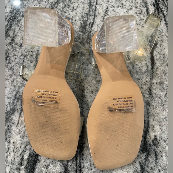 Steve Madden clear heels - Picture 3 of 8